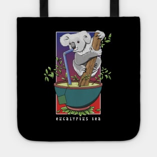 Koala Drinking Eucalyptus Tea Tote