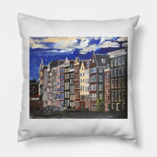 Damrak, Amsterdam Pillow