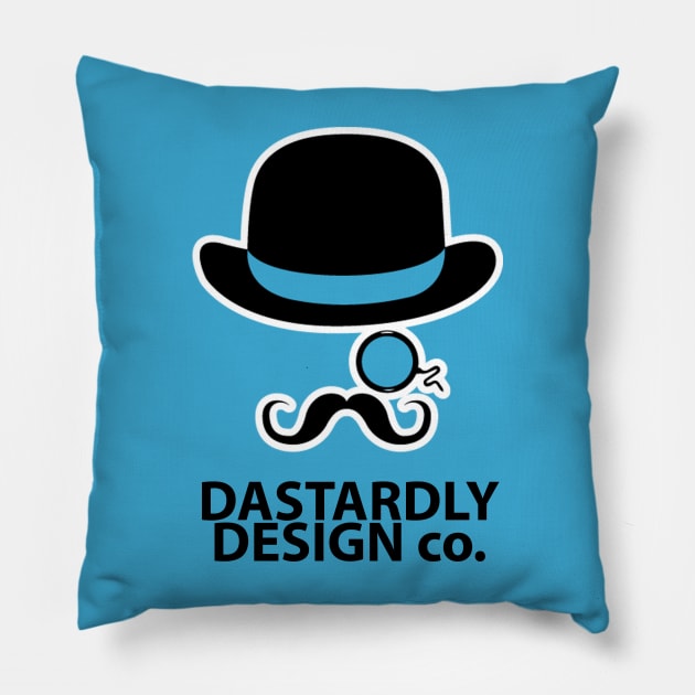 Dastardly Design Co - Main Logo Pillow by DastardlyDesigns