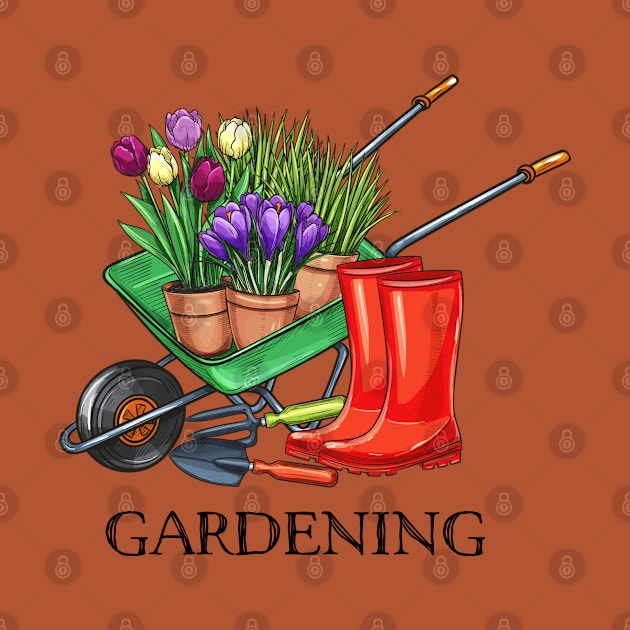 gardening tools by Mako Design 