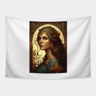 Queen Guinevere of Camelot Tapestry