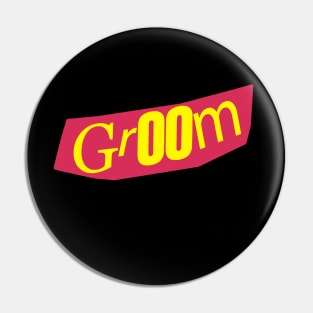 Punk Groom Pin