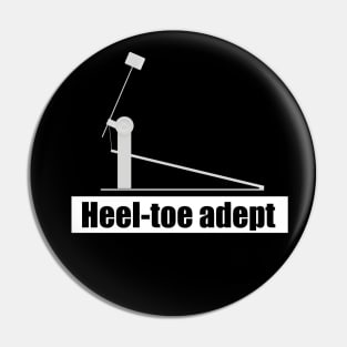 Heel toe adept Pin