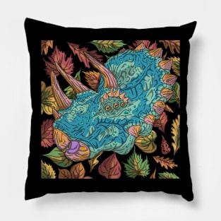 Triceratops Pillow