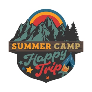 Summer camp happy trip T-Shirt