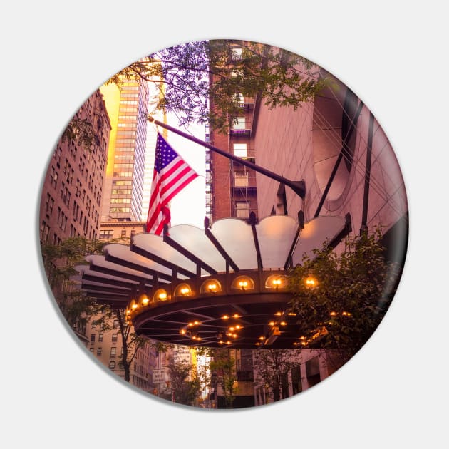 E 58th St, Madison Ave, American Flag, Manhattan, NYC Pin by eleonoraingrid