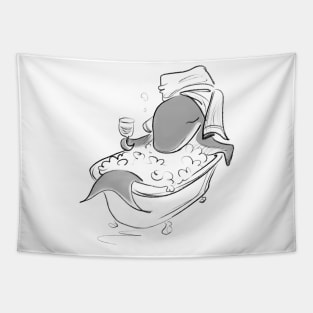 Shark Bath Tapestry