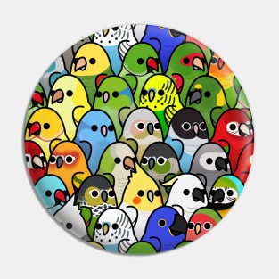 Too Many Birds!™ Bird Squad Classic Pin