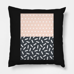 Random Geo - Dots and Dashes Pillow