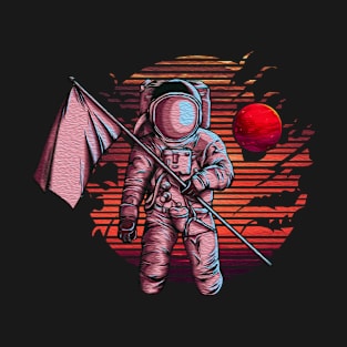 Astronaut On Mars T-Shirt