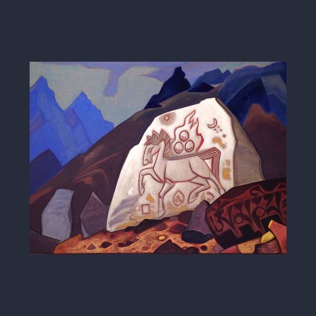 Heart of Asia by Nicholas Roerich by Star Scrunch