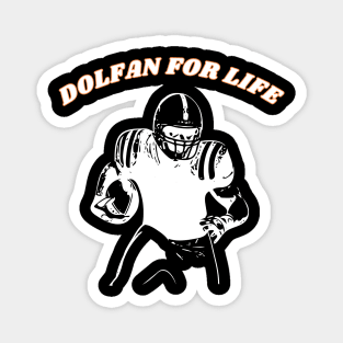 Miami Dolphins Football Team Fan T-Shirt Magnet