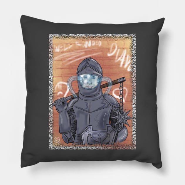 Welcome to the Zoo -Excalibur Pillow by Popoffthepage