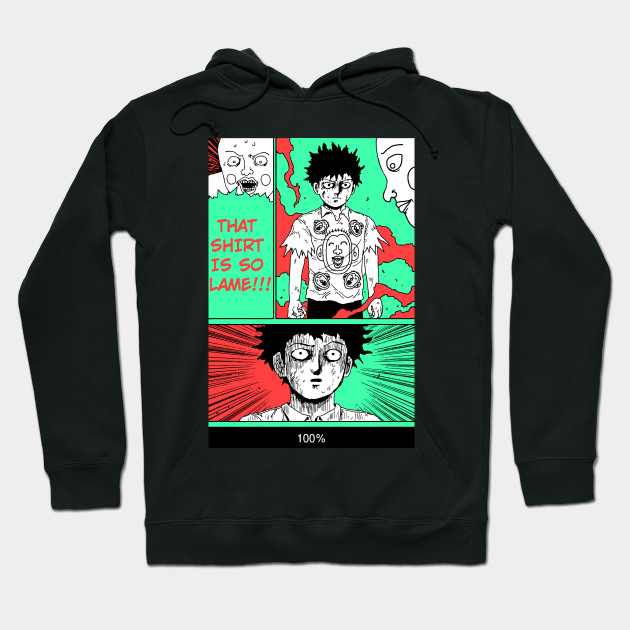 Mob Psycho 100 Funny Shigeo Kageyama Mob Psycho 100 Hoodie Teepublic