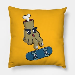 Hand Skateboard Flip Trick Pillow