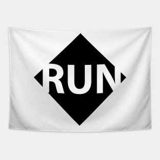 Run (black) Tapestry