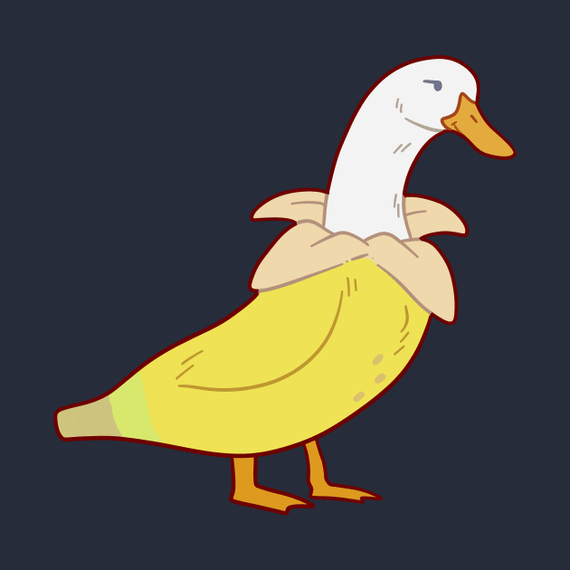 Banana Duck by saradaboru