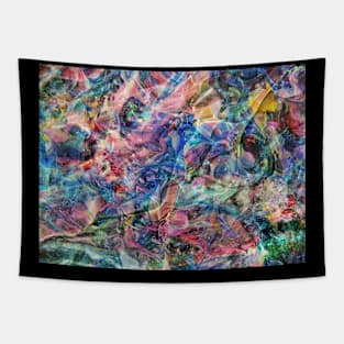 Multicolored abstract illustration Tapestry