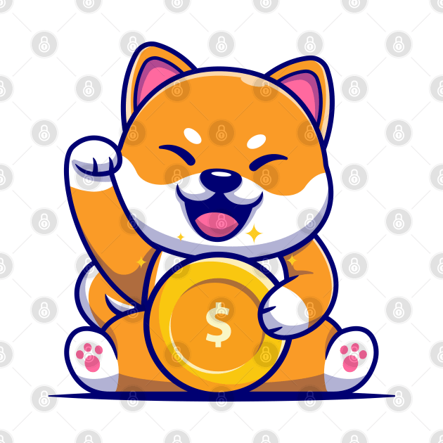 cute shiba inu by Artofcuteness