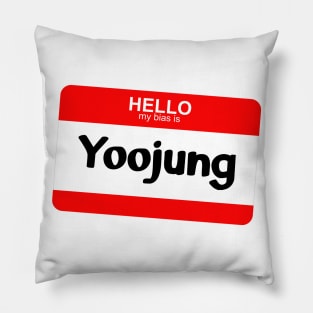 My Bias is Yoojung Pillow