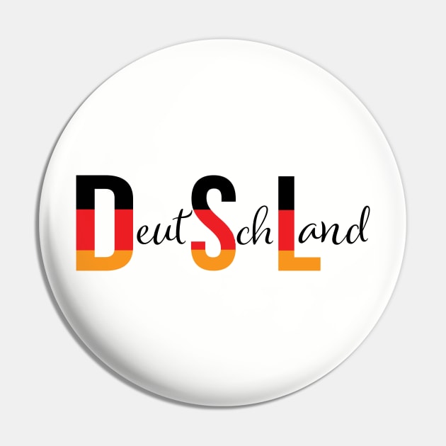 Deutschland - Germany Pin by PandLCreations