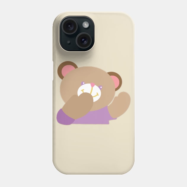 Teddy Bear Phone Case by ElviaMontemayor