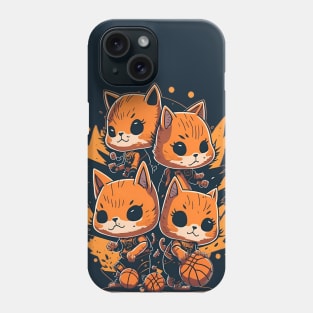 Active Shooter Basketball - The Four Cat Ballers Phone Case