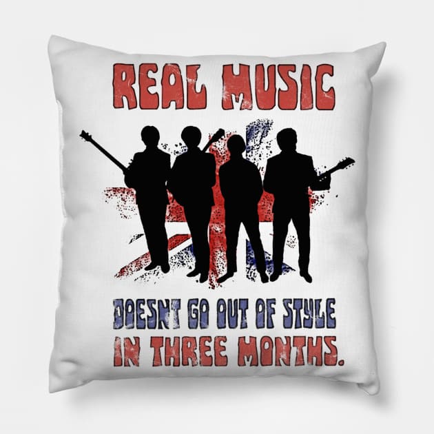 REAL MUSIC Pillow by BG305