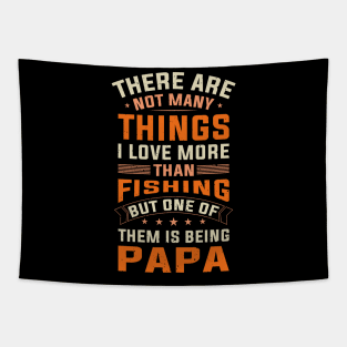 Angler Dad Saying Father's Day Men Tapestry