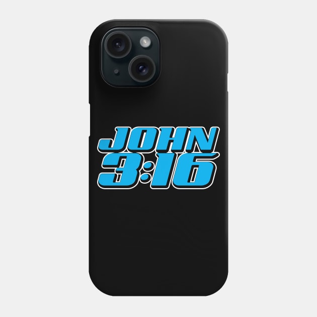 John 3:16 Bible Verse 2 Phone Case by Obedience │Exalted Apparel