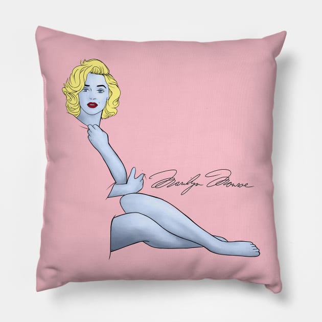 Marilyn Pillow by estanisaboal