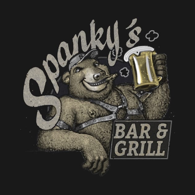 Spanky's Bar & Grill by Dog Baby Studios