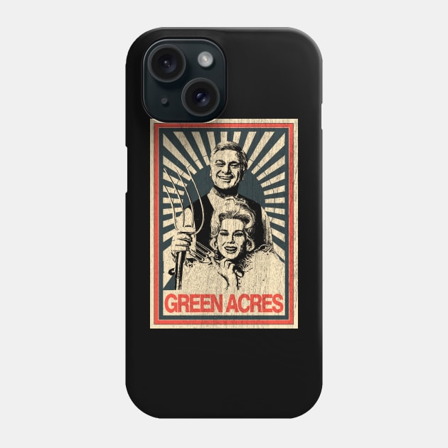 Vintage Poster Green Acres Phone Case by Odd Even