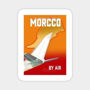 Morocco by air Magnet