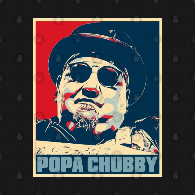 Popa Chubby Hope Poster Art by Odd Even