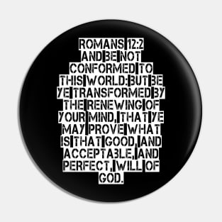 Romans 12:2 Pin