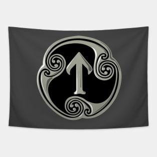 Tyr, Norse God of War, Law and Justice - White Tapestry for Sale by  MythicComicsArt