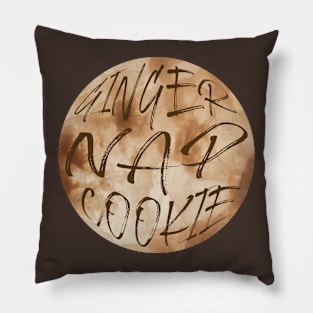 Ginger Nap Cookie Pillow