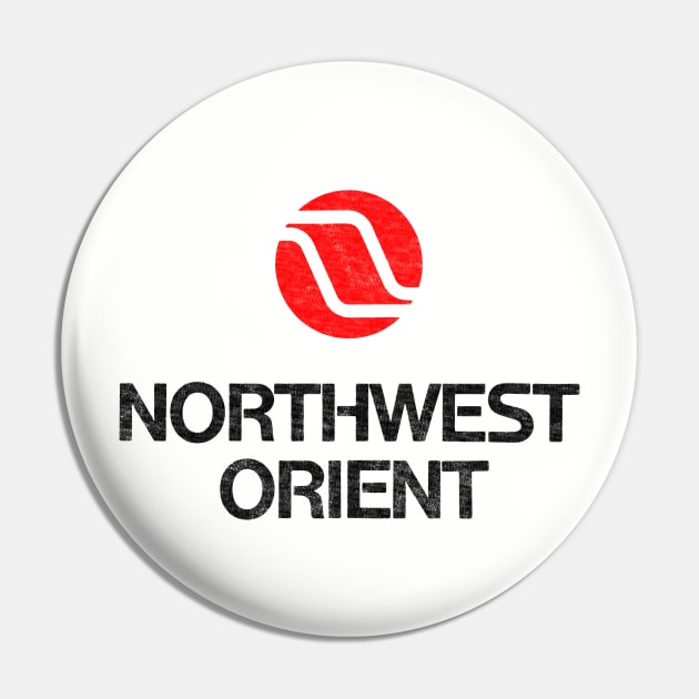 Defunct Northwest Orient Airlines Pin by Turboglyde