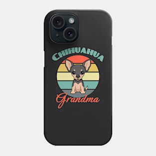 Chihuahua Grandma Dog puppy Lover Cute Phone Case