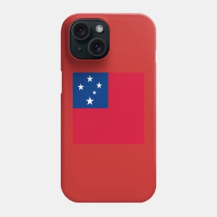 Samoa flag Phone Case