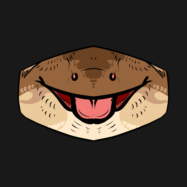 Crested Gecko Mask by TwilightSaint