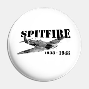 Spitfire Fighter Plane Pin