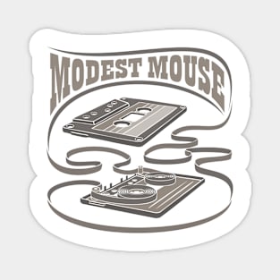 Modest Mouse Exposed Cassette Magnet