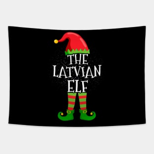 Latvian Elf Family Matching Christmas Group Funny Gift Tapestry