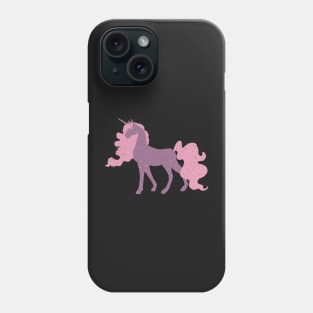 Purple and Pink Unicorn Phone Case