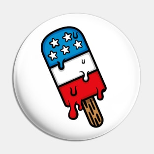 American Popsicle (White) Pin