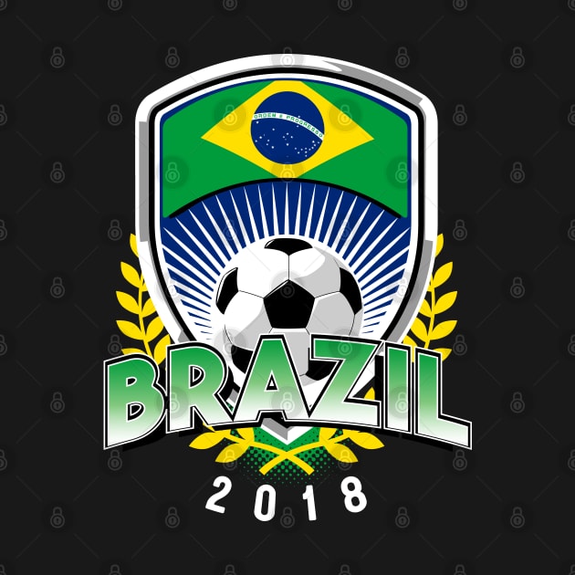 Brazil Soccer 2018 by Styleuniversal