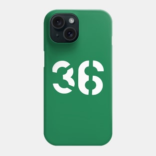 Section 36 Logo Phone Case