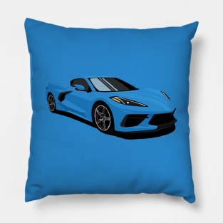 Rapid Blue Pillow